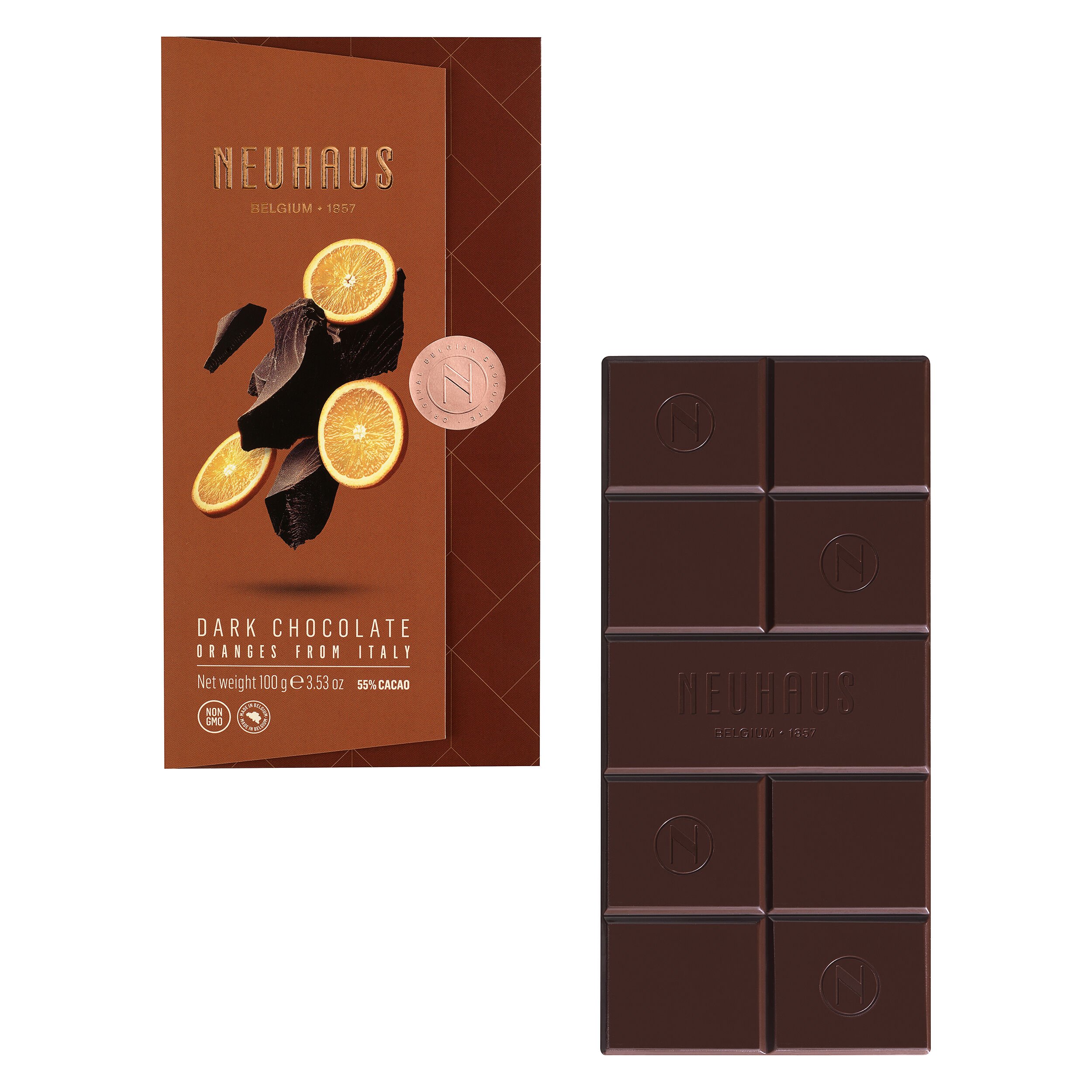 Dark store chocolate orange